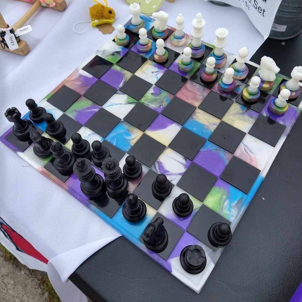 Customizable Chess/Checker Set